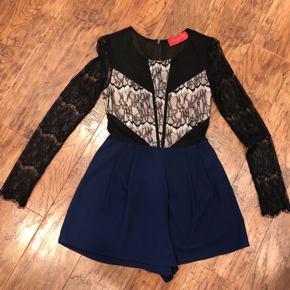 Long sleeve romper